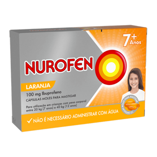 Nurofen 100 Mg 24 cápsulas moles para mastigar
