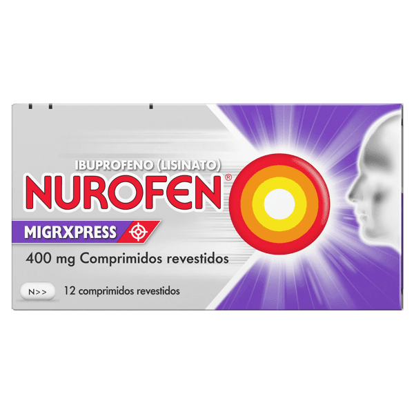 Nurofen Migrxpress 400 Mg 12 Comprimidos Revestidos
