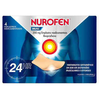 Nurofen Musc 200mg - 4 Emplastros