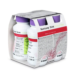 Bbraun Nutricomp Drink 2.0 Fibra Cereja 200ml 4 Unidades