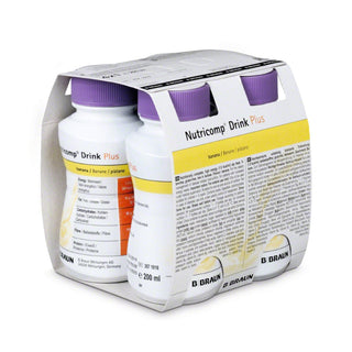 Bbraun Nutricomp Drink Plus Banana 200ml 4 Unidades
