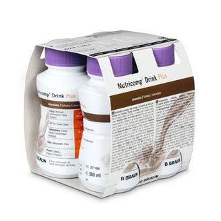 Bbraun Nutricomp Drink Plus HP Chocolate 200ml 4 Unidades