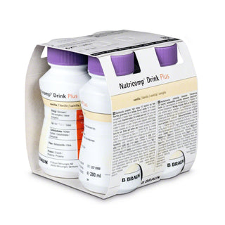 Bbraun Nutricomp Drink Plus Baunilha 200ml 4 Unidades