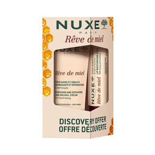 Nuxe Rêve de Miel - Coffret Creme de Mãos & Stick Labial