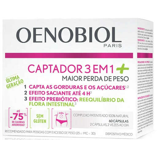 Oenobiol Captador 3 em 1+ 60 cápsulas