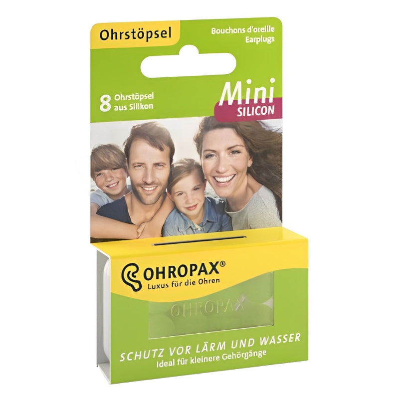 Ohropax Tampão Auricular Mini Silicone 8 Unidades