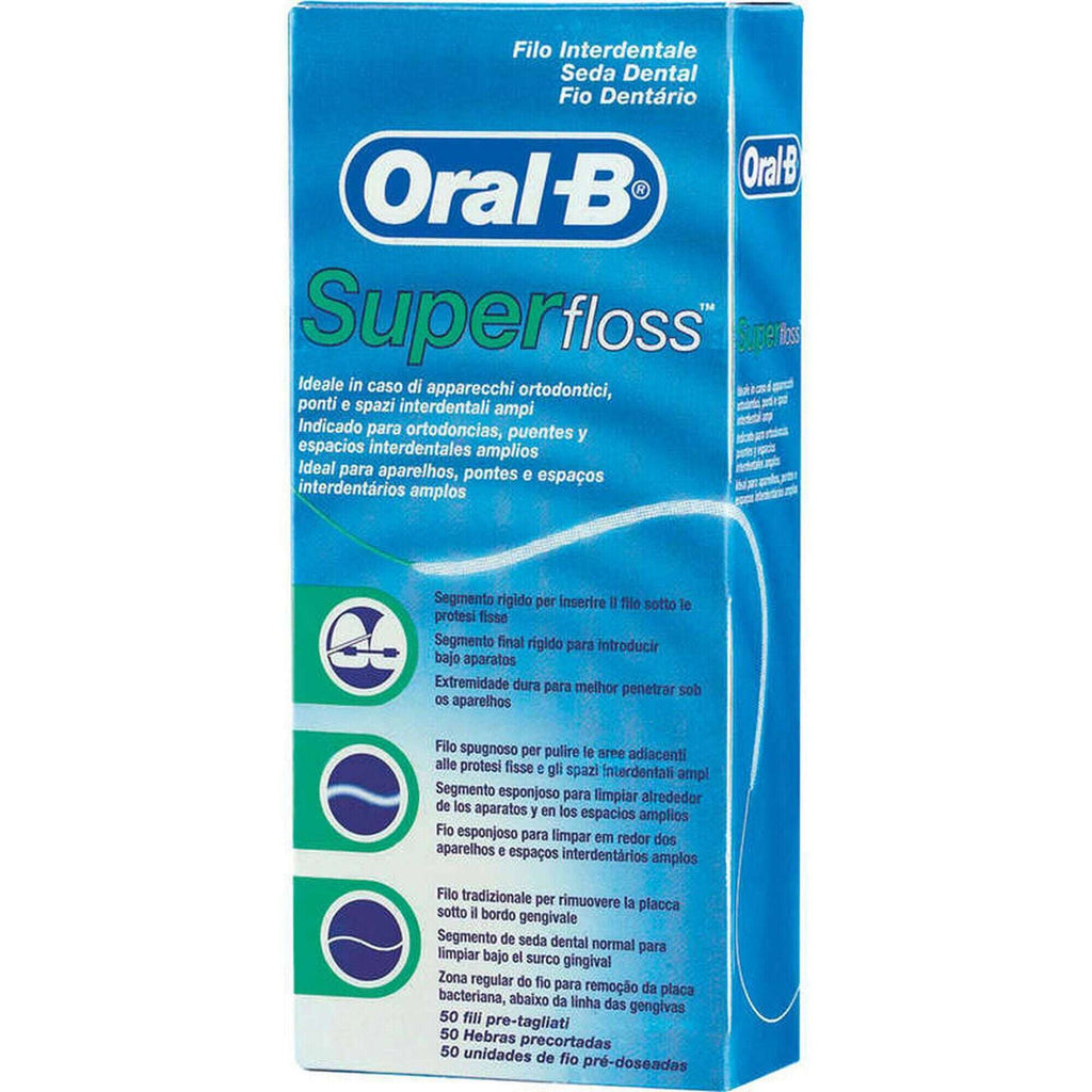 Oral B Super Floss - 50 unidades