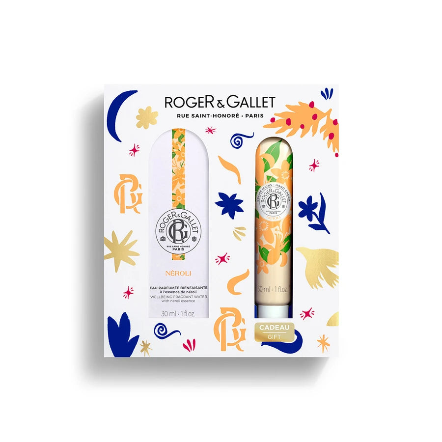 Roger & Gallet Coffret Néroli Água Perfumada 30ml + Creme de Mãos 30ml