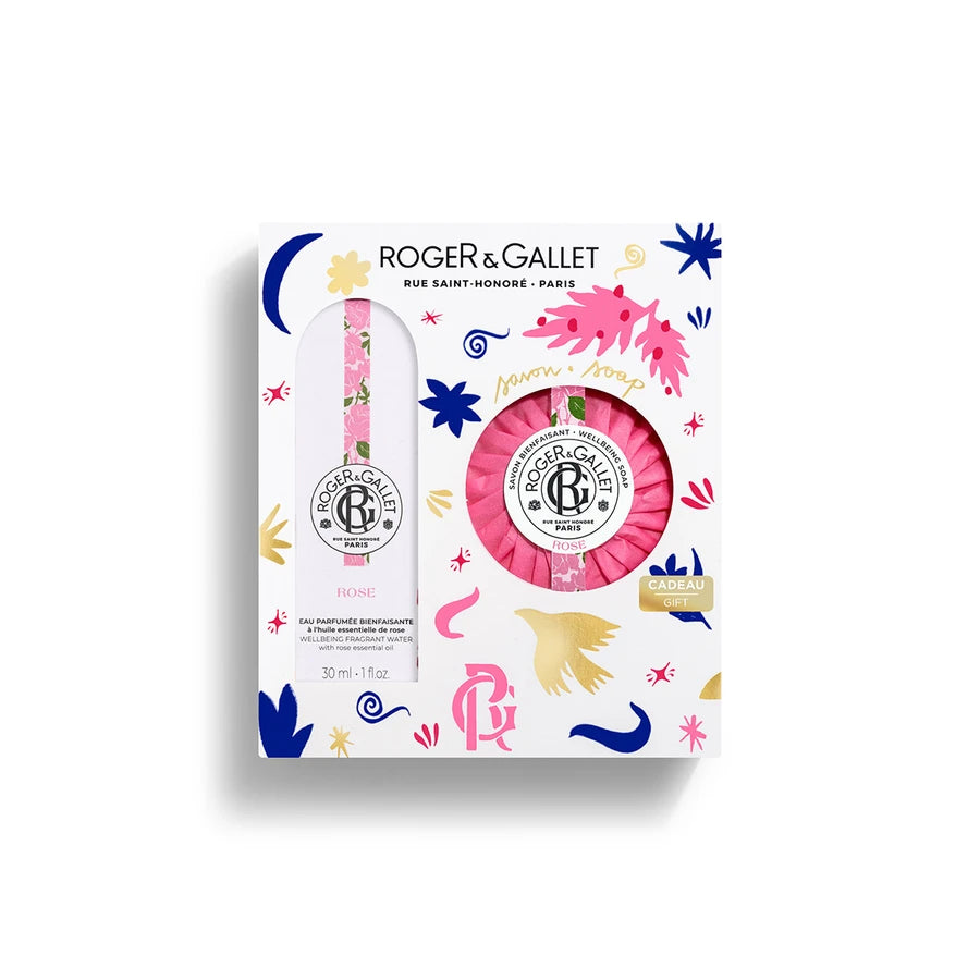 Roger & Gallet Coffret Rose Água Perfumada 30ml + Sabonete 100g