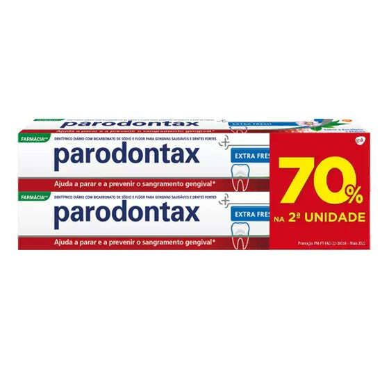 Parodontax Extra Fresh Pasta Dentífrica 2x 75ml
