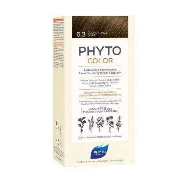 Phyto Phytocolor Coloração Permanente 6.3 Louro Escuro Dourado