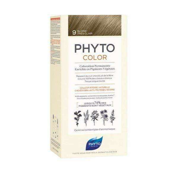 Phyto Phytocolor Coloração Permanente 9 Louro Muito Claro