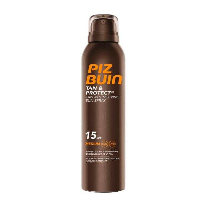 Piz Buin Tan & Protect Spray Solar Intensificador Do Bronzeado SPF15 150ml