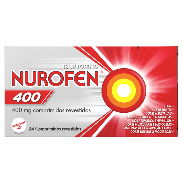 Nurofen 400 Mg 24 Comprimidos Revestidos