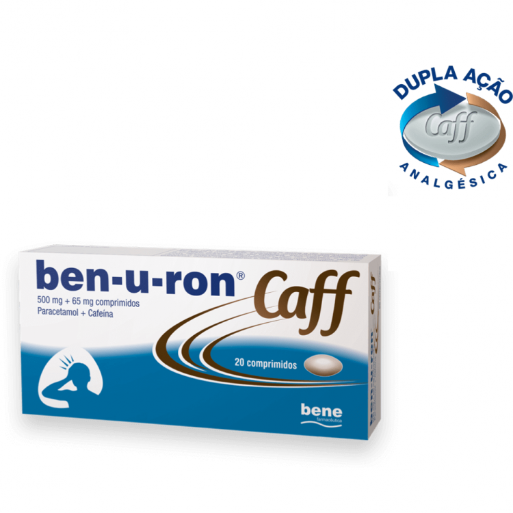 Ben-U-Ron Caff 500/65 Mg 20 Comprimidos