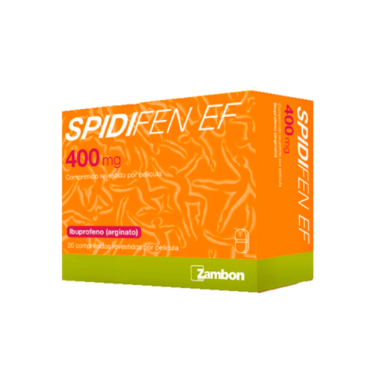 Spidifen EF 400 Mg 20 Comprimidos Revestidos