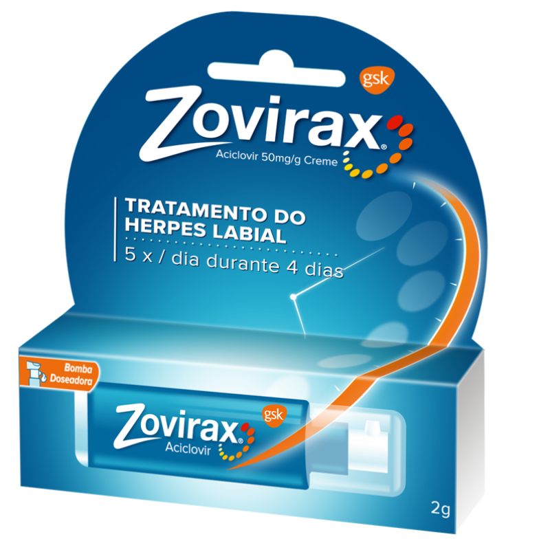 Zovirax Bomba Doseadora 50mg/g 2g