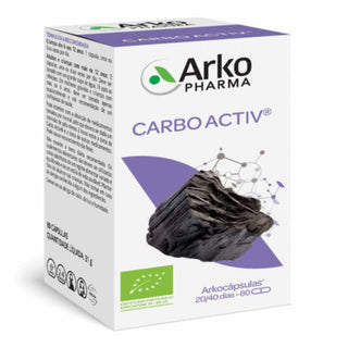 Arkocápsulas Carbo Activ Bio 80 Cápsulas