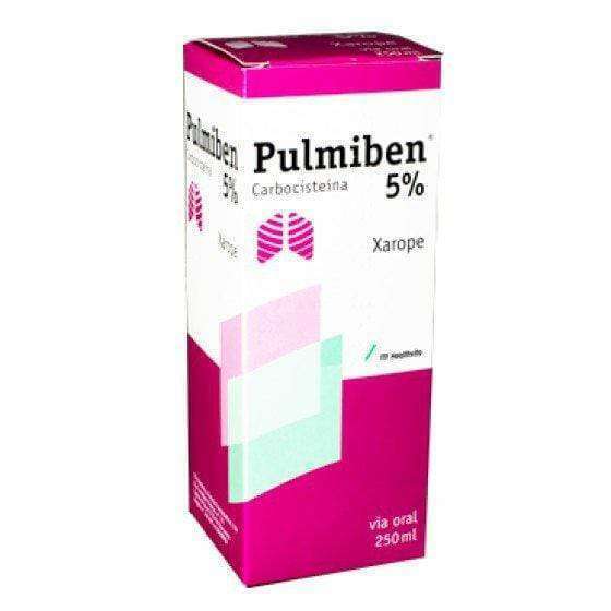 Pulmiben 5%, 50 Mg/ml-250ml x 1 Xaropeml