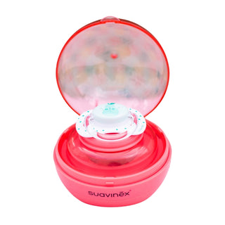 Suavinex Duccio Esterilizador de Chupeta Portátil Vermelho