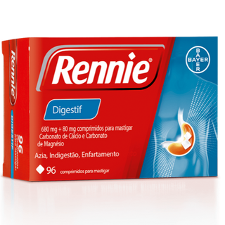 Rennie Digestif 680/80mg 96 Comprimidos Mastigáveis