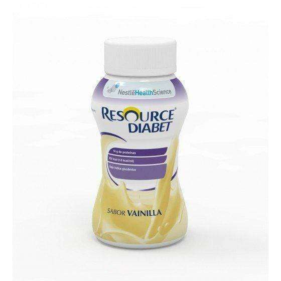 Resource Diabet Solução Or Baunilha 200ml X4 Emulsão Oral Frasco