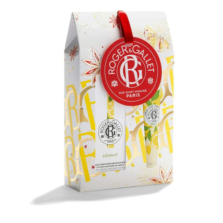 Roger & Gallet Coffret Água Perfumada + Creme de Mãos Cédrat