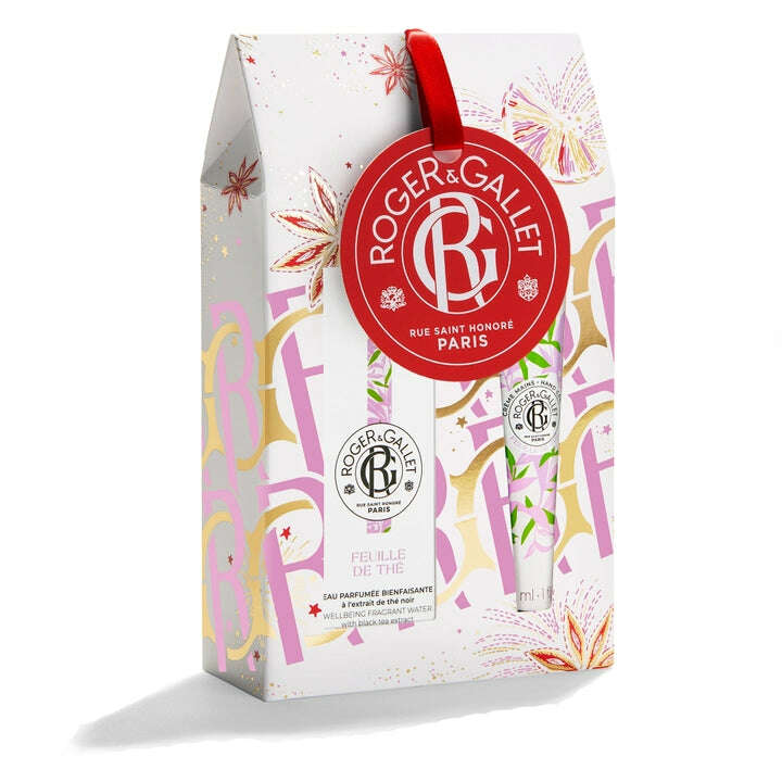 Roger & Gallet Coffret Água Perfumada + Creme de Mãos Feuille De Thé