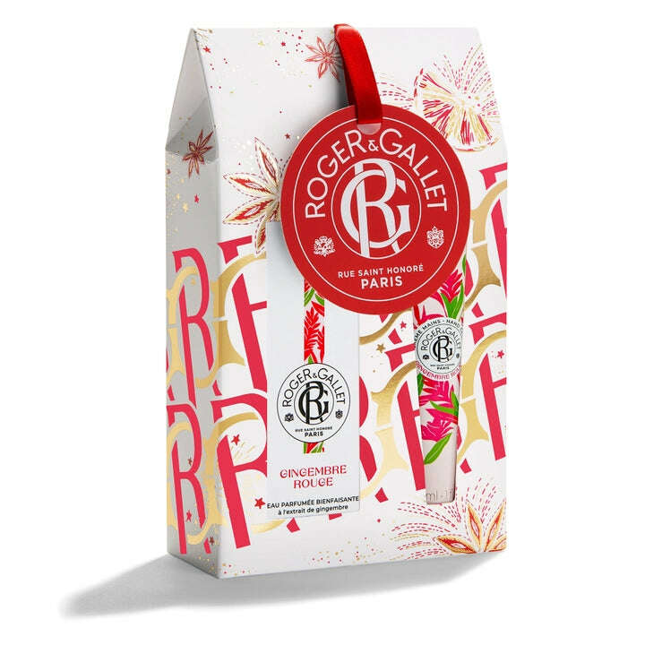 Roger & Gallet Coffret Água Perfumada + Creme de Mãos Gingembre Rouge