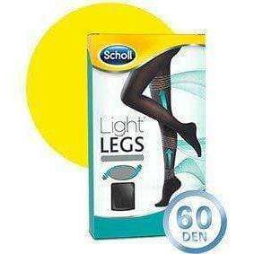 Scholl Light Legs Coll Comprimidos 60Den L Preto