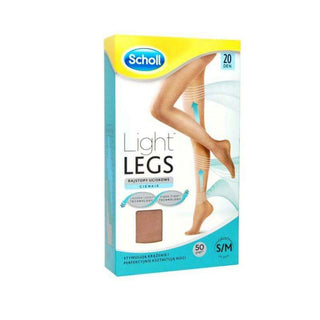 Scholl Light Legs Collants 20 Densidade XL Pele