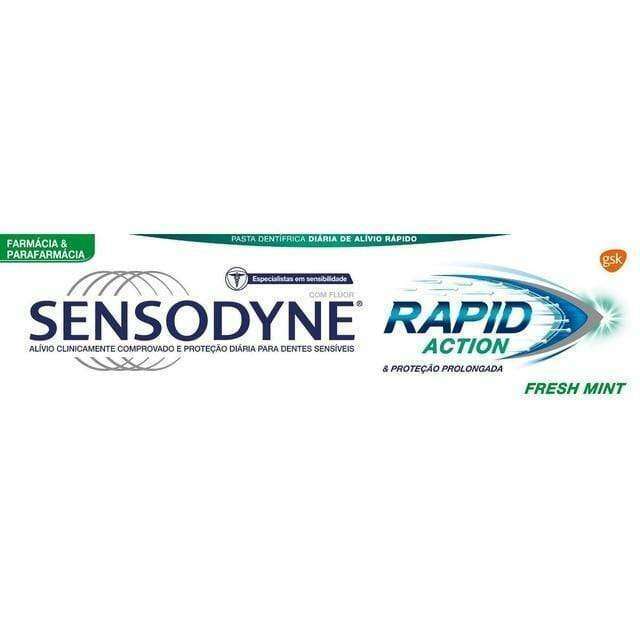 Sensodyne Rapid Action Pasta Dentífrica Fresh Mint 75ml Com Desconto De 20%