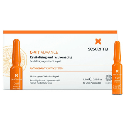 Sesderma C-Vit Advance Revitalizing & Rejuvenating Ampolas 10x1,5mL