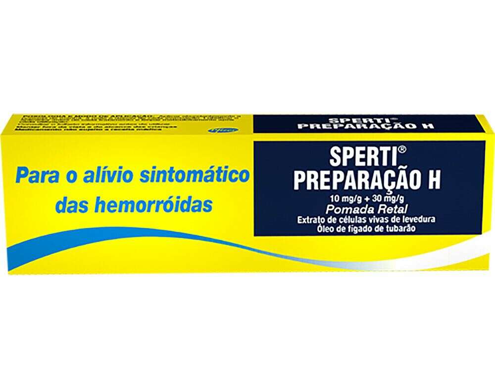 Sperti Preparacao H 10/30 Mg/G 25g pomada rectal