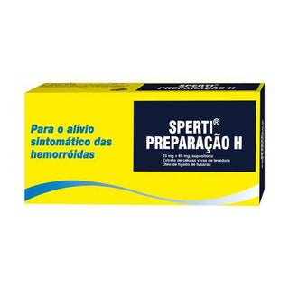 Sperti Preparacao H 23/69 Mg 12 Supositórios