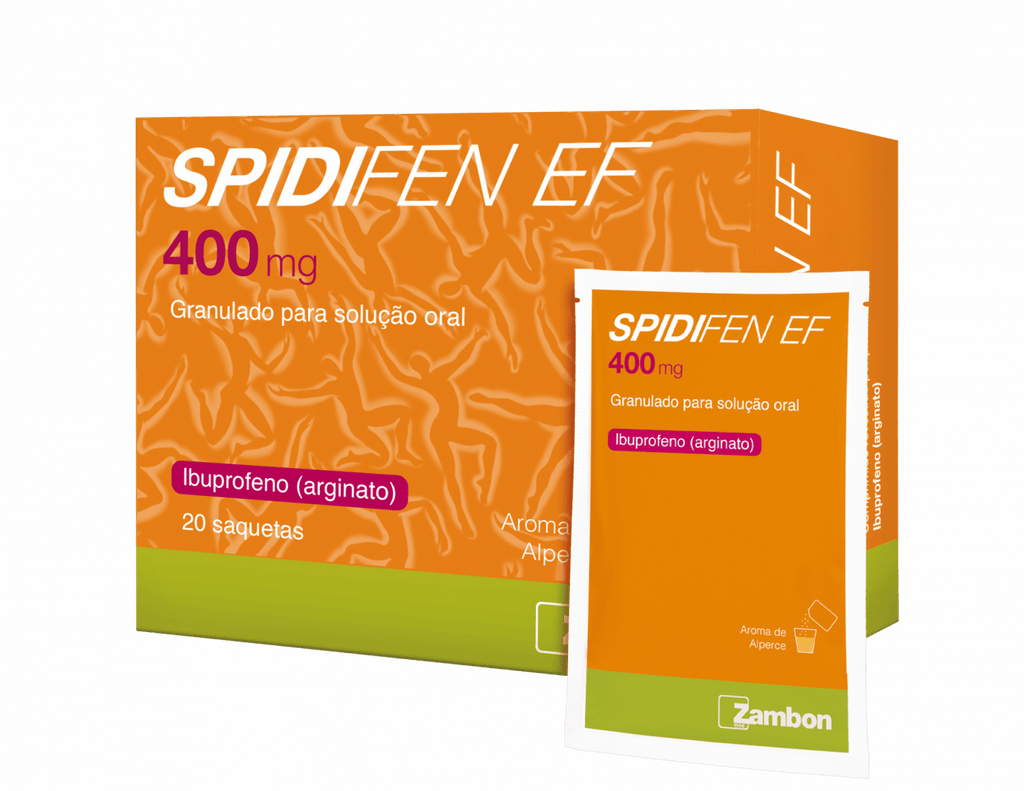 Spidifen EF 400mg - 20 saquetas orais