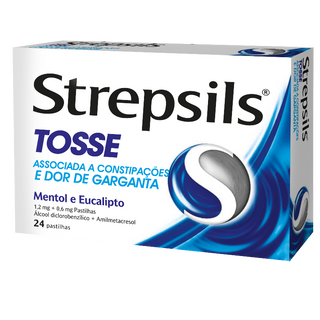 Strepsils Tos 1,2/0,6 mg 24 pastillas