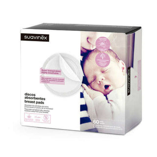 Suavinex Discos Amamentação Nature 60 Unidades