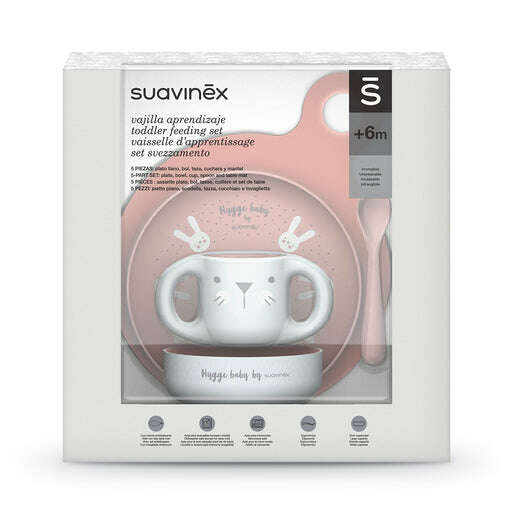 Suavinex Louça Infantil Rosa Premium +6m