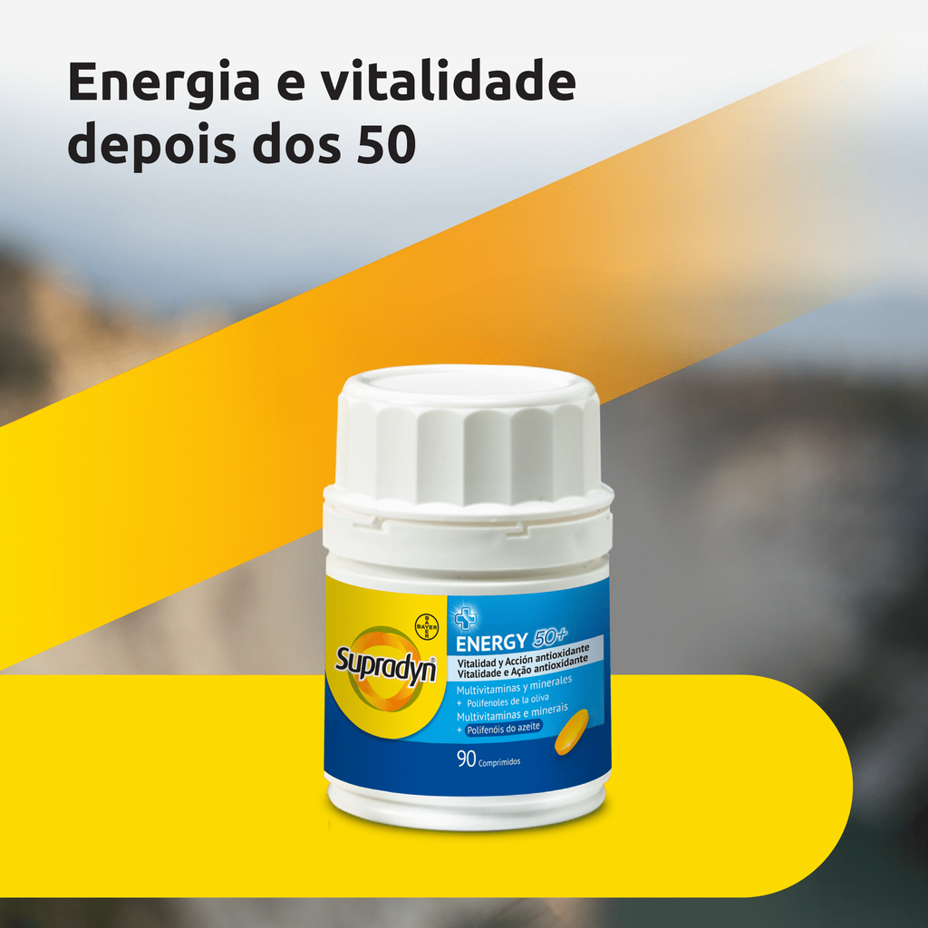 Supradyn Energy 50+ - 90 Comprimidos