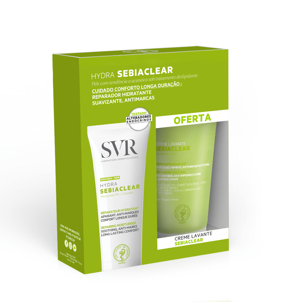 SVR Sebiaclear Hydra Creme 40ml + Creme Lavante 55ml