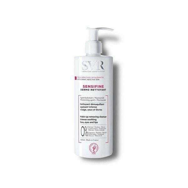 SVR Sensifine Dermo-Nettoyant Limpeza Pele Sensível 400ml