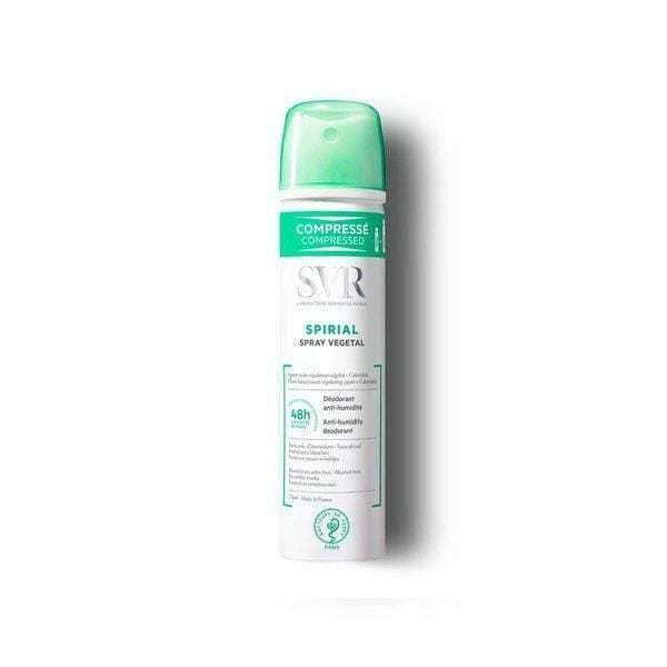 SVR Spirial Spray Vegetal Desodorizante Antitranspirante 48h 75ml