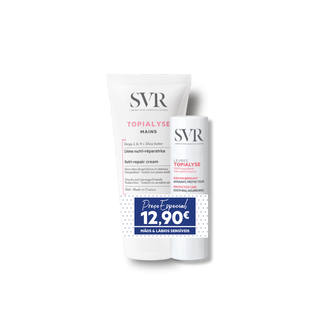 SVR Topialyse Creme de mãos - 50ml (x2 unidades) + Oferta de Stick labial