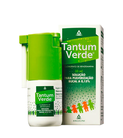Tantum Verde, 1,5 Mg/ml-30ml x 1 Solução Pulv Bucal