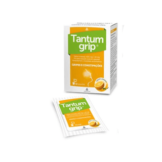 Tantumgrip Sabor A Laranja 600/10 Mg 10 saquetas orais