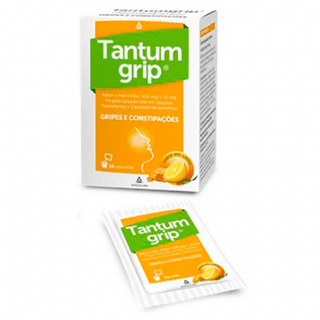 Tantumgrip Sabor A Mel-Limão 600/10Mg 10 saquetas orais