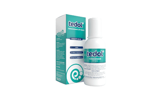 Tedol, 20 Mg/G-120ml x 1 Champô Frasco