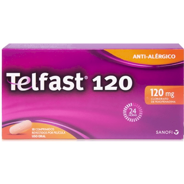 Telfast 120 Mg 20 Comprimidos Revestidos