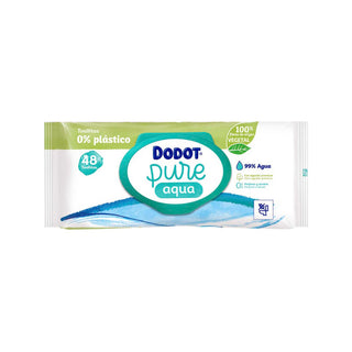 Toallitas Dodot Aqua Pure 0% Plástico 48 Unidades